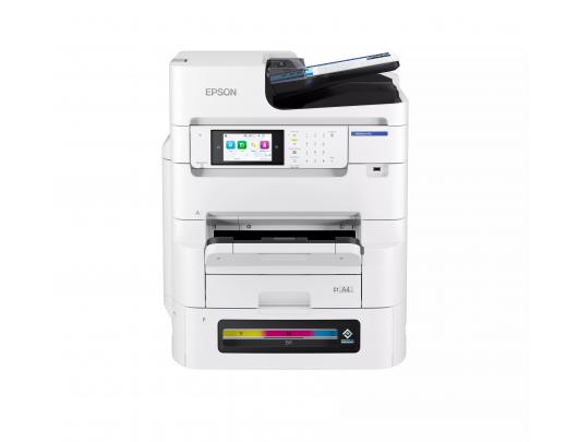 Daugiafunkcis spausdintuvas Epson WorkForce Pro EM-C8101RDWF, faksas / kopijavimas / spausdinimas / skenavimas, spalvotas, rašalinis, A3, baltas
