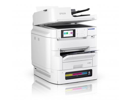Daugiafunkcis spausdintuvas Epson WorkForce Pro EM-C8101RDWF, faksas / kopijavimas / spausdinimas / skenavimas, spalvotas, rašalinis, A3, baltas