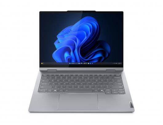 Nešiojamas kompiuteris Lenovo ThinkBook 14 2-in-1 G5, 14", IPS, Jutiklinis ekranas, WUXGA, Intel Core U7, 32GB, 512GB, Windows 11 Pro, pilkas.