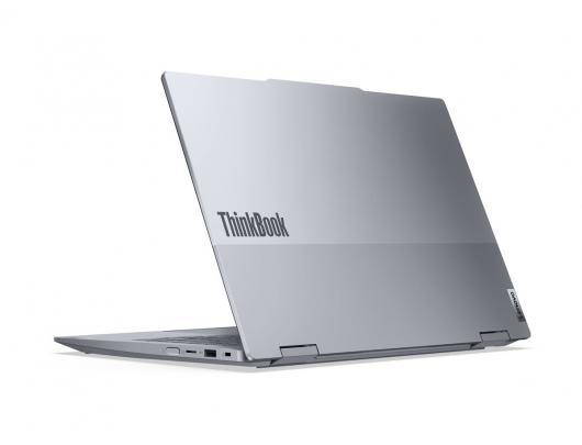 Nešiojamas kompiuteris Lenovo ThinkBook 14 2-in-1 G5, 14", IPS, Jutiklinis ekranas, WUXGA, Intel Core U7, 32GB, 512GB, Windows 11 Pro, pilkas.