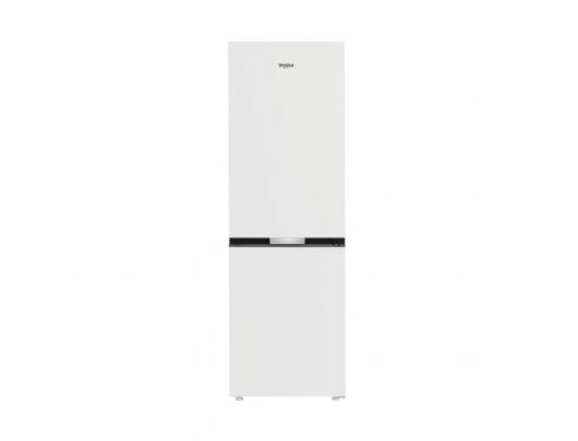 Šaldytuvas Whirlpool WHK 25364 W4E, laisvai pastatomas, 186.5 cm, šaldiklis apačioje, 210 l, 106 l, automatinis atitirpinimas, klasė E, baltas