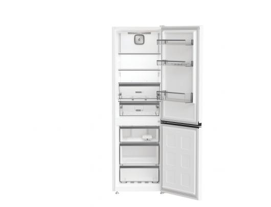 Šaldytuvas Whirlpool WHK 25364 W4E, laisvai pastatomas, 186.5 cm, šaldiklis apačioje, 210 l, 106 l, automatinis atitirpinimas, klasė E, baltas