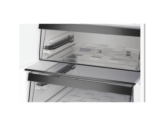 Šaldytuvas Whirlpool WHK 25364 W4E, laisvai pastatomas, 186.5 cm, šaldiklis apačioje, 210 l, 106 l, automatinis atitirpinimas, klasė E, baltas