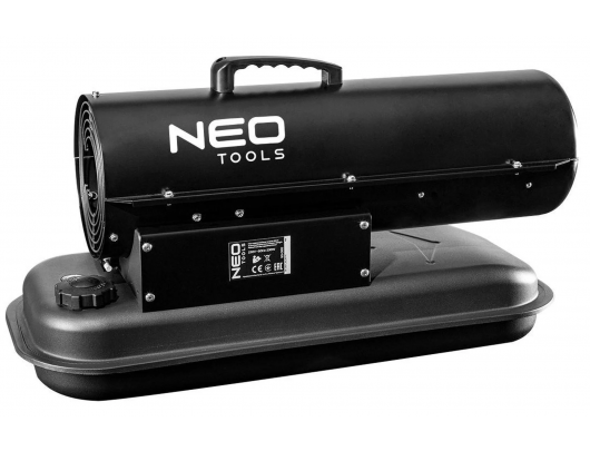 Tepalinis šildytuvas NEO 90-080, 20 W, IPX4, juodas