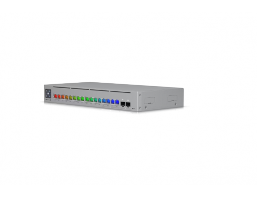 Komutatorius (Switch) Ubiquiti UniFi Switch Pro Max 16 PoE, 16 prievadų, valdomas, montuojamas į stelažą