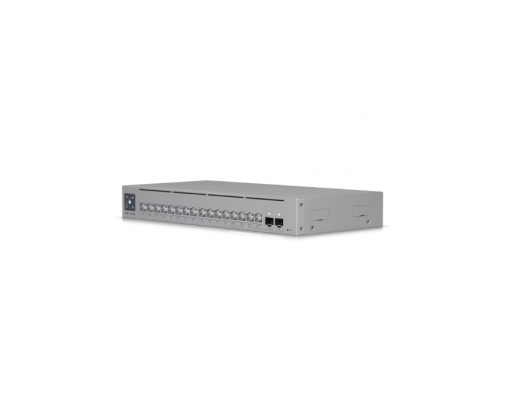 Komutatorius (Switch) Ubiquiti UniFi Switch Pro Max 16 PoE, 16 prievadų, valdomas, montuojamas į stelažą