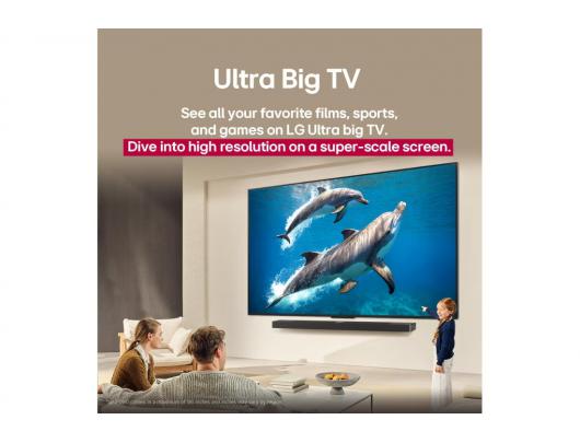 Televizorius LG 86QNED80A3A, 86" 218 cm 4K UHD (2160p) webOS