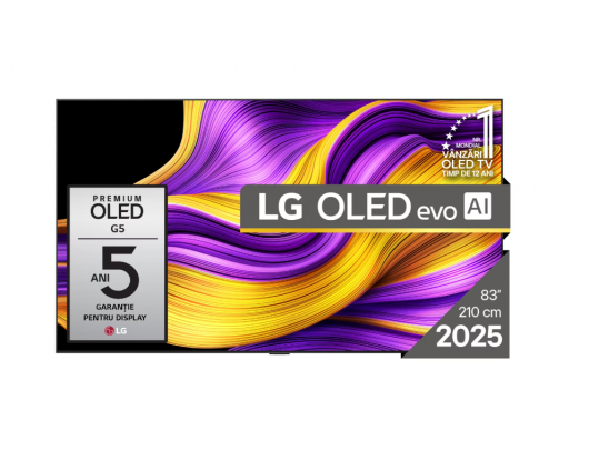 Televizorius LG OLED83G51LW, 83" 211 cm 4K UHD (2160p) webOS