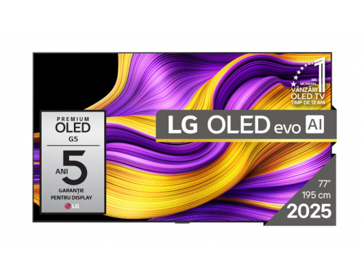 Televizorius LG OLED77G51LW, 77" 196 cm 4K UHD (2160p) webOS
