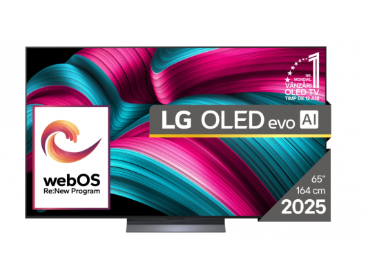 Televizorius LG OLED65C51LA, 65", 165 cm, 4K UHD (2160p), webOS