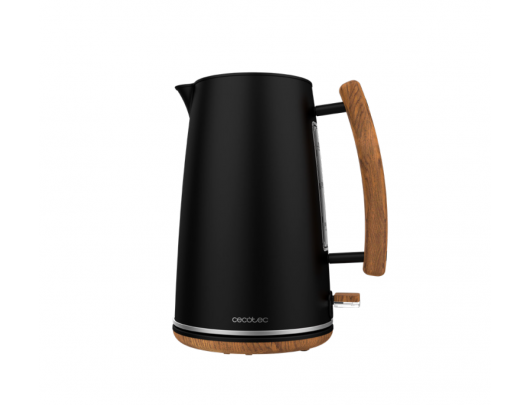 Virdulys Cecotec ThermoSense 400, elektrinis, 3000 W, 1.7 L, nerūdijantis plienas/BPA, 360° pasukama bazė, juodas.