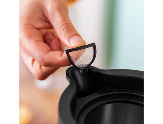 Virdulys Cecotec ThermoSense 400, elektrinis, 3000 W, 1.7 L, nerūdijantis plienas/BPA, 360° pasukama bazė, juodas.