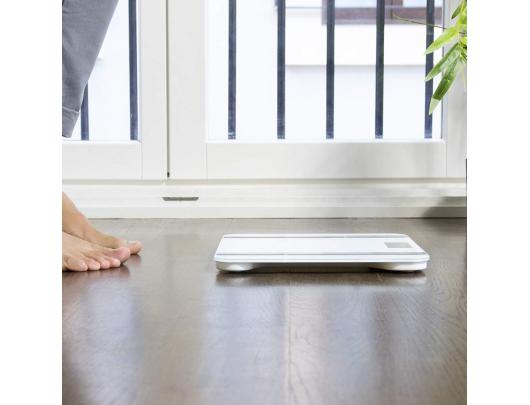 Svarstyklės Cecotec Surface Precision 9400 Full Healthy, maksimalus svoris (talpa) 180 kg, tikslumas 100 g, baltos