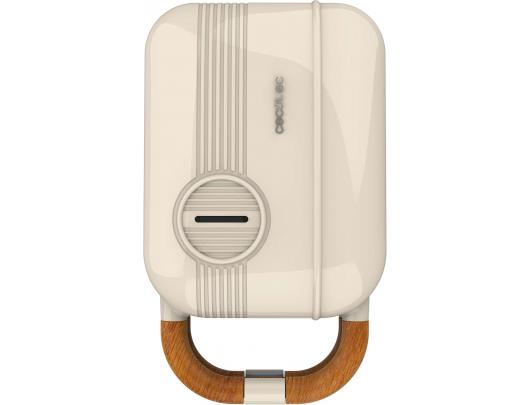 Sumuštinių keptuvė Cecotec Rock'nToast Retro One, 700 W, 3 plokštės, smėlinė