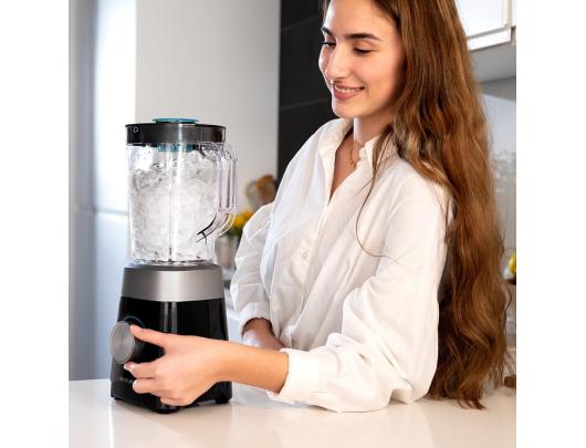 Kokteilinė Cecotec Power Black Titanium 1300MAX B, 1300 W, ledo smulkinimas, juodas