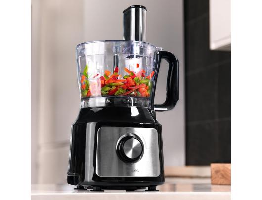 Virtuvinis kombainas Cecotec FoodProcessor Comino 1000, 1000 W, 2 greičio nustatymai, 2 litrų talpa, juodas