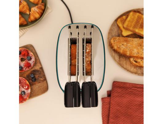 Skrudintuvas Cecotec Toast&Taste Double B, galia 650 W, lizdų skaičius 2, korpuso medžiaga nerūdijantis plienas