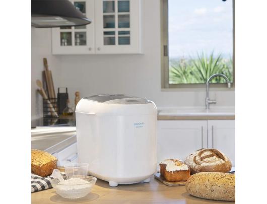 Duonkepė Cecotec Bread&Co 1000 Delicious, 19 programų, balta