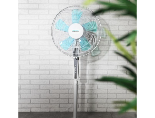 Ventiliatorius Cecotec EnergySilence 530 Power Connected, stovas, skersmuo 40 cm, greičių skaičius 3, sukamasis judėjimas, 50 W, nuotolinis valdymas, baltas.