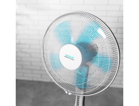 Ventiliatorius Cecotec EnergySilence 530 Power Connected, stovas, skersmuo 40 cm, greičių skaičius 3, sukamasis judėjimas, 50 W, nuotolinis valdymas, baltas.