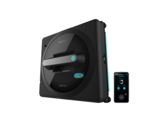Langų valymo robotas Cecotec Conga Windroid 1490 TwerkingSpray Connected, su laidu, juodas