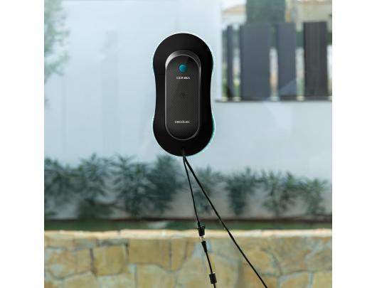 Langų valymo robotas Cecotec Conga Windroid 1090 Double Spray Connected, su laidu, juodas.