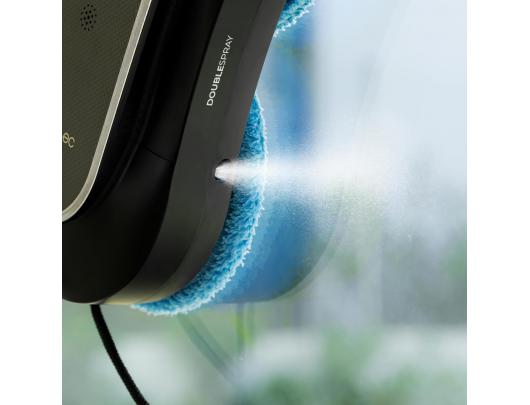 Langų valymo robotas Cecotec Conga Windroid 1090 Double Spray Connected, su laidu, juodas.