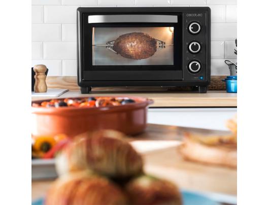 Mini orkaitė Cecotec Bake&Toast 3090, 30 L, 1500 W, juoda