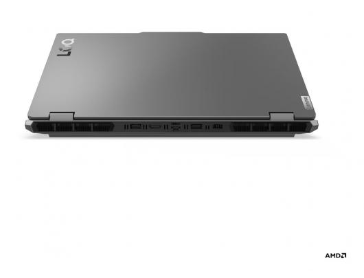 Nešiojamas kompiuteris Lenovo LOQ 15ARP9, 15.6 FHD AMD R7 7435HS/24GB/512GB/NVIDIA GF RTX 4050 6GB/WIN11 Home/ENG apšviesta klaviatūra, pilkas