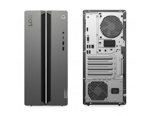 Kompiuteris Lenovo LOQ Tower 17IRR9, i5-14400F/16GB/1TB/NVIDIA GF RTX 5060 8GB/WIN11 Home/2 metų garantija, pilkas