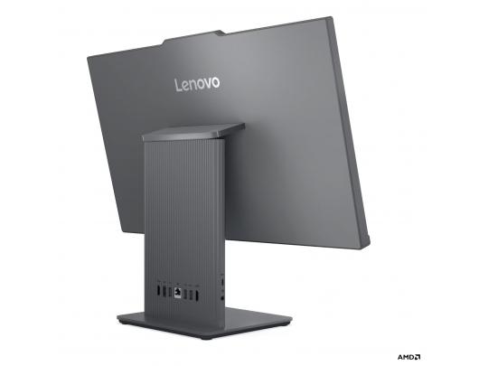 Kompiuteris Lenovo IdeaCentre AIO 24ARR9, 23.8 FHD AMD R5 7535HS/16GB/1TB/AMD Radeon 660M/ENG klaviatūra, pilkas