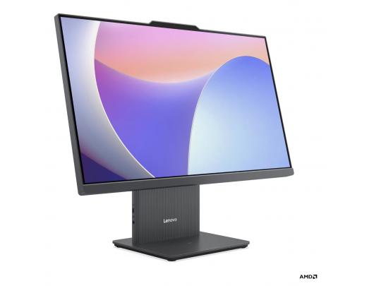 Kompiuteris Lenovo IdeaCentre AIO 24ARR9, 23.8 FHD AMD R5 7535HS/16GB/1TB/AMD Radeon 660M/ENG klaviatūra, pilkas