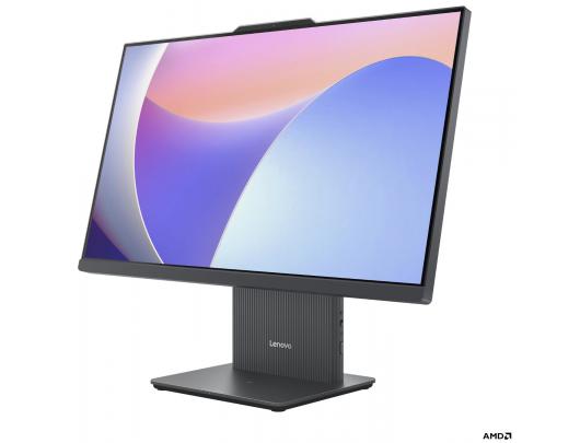 Kompiuteris Lenovo IdeaCentre AIO 24ARR9, 23.8 FHD AMD R5 7535HS/16GB/1TB/AMD Radeon 660M/ENG klaviatūra, pilkas