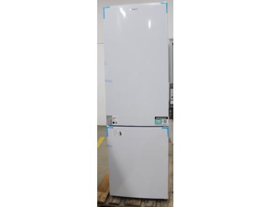 Šaldytuvas Candy CCT3L517EW, laisvai pastatomas, 176 cm, šaldiklis apačioje, 186 l, 74 l, automatinis atitirpinimas, klasė E, baltas.