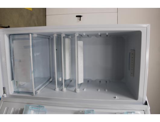 Šaldytuvas Candy CCT3L517EW, laisvai pastatomas, 176 cm, šaldiklis apačioje, 186 l, 74 l, automatinis atitirpinimas, klasė E, baltas.