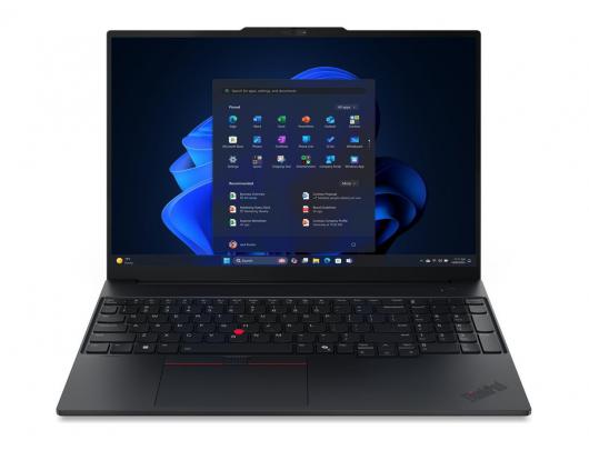 Nešiojamas kompiuteris Lenovo ThinkPad E16 Gen 3, 16 WUXGA, ULT7-255H/32GB/512GB/Intel Arc 140T GPU, juodas