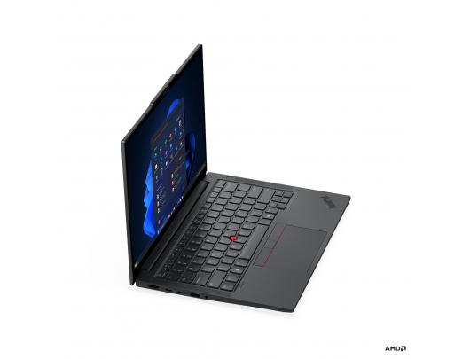 Nešiojamas kompiuteris Lenovo ThinkPad E14 Gen 7, 14 WUXGA AMD R5 230/16GB/512GB/AMD Radeon 760M/WIN11 Pro/ENG apšviesta klaviatūra, juodas