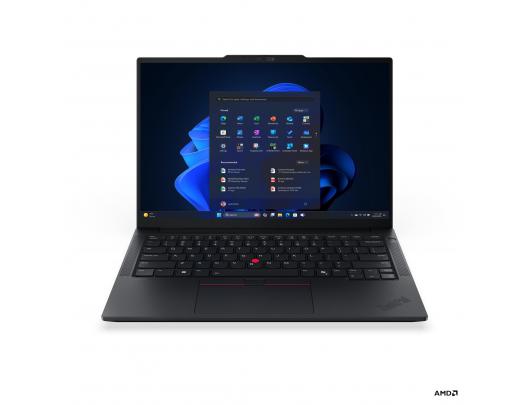 Nešiojamas kompiuteris Lenovo ThinkPad E14 Gen 7, 14 WUXGA AMD R5 230/16GB/512GB/AMD Radeon 760M/WIN11 Pro/ENG apšviesta klaviatūra, juodas