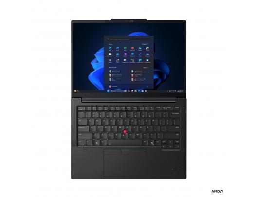 Nešiojamas kompiuteris Lenovo ThinkPad E14 Gen 7, 14 WUXGA AMD R5 230/16GB/512GB/AMD Radeon 760M/WIN11 Pro/ENG apšviesta klaviatūra, juodas