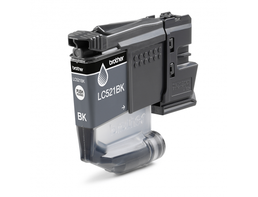 Rašalo kasetė Brother LC521BK, 500 puslapių, juoda