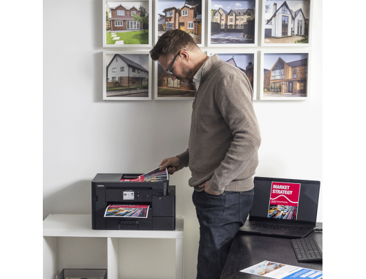 Daugiafunkcis spausdintuvas Brother MFC-J4550DW, faksas / kopijavimo aparatas / spausdintuvas / skaitytuvas, spalvotas, rašalinis, A4/Legal, juodas