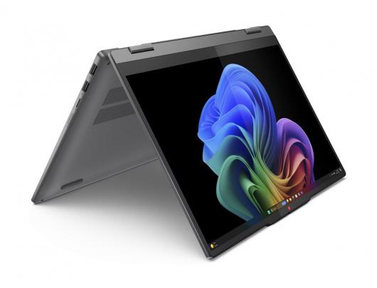 Nešiojamas kompiuteris Lenovo IdeaPad 5, 2-in-1, 14Q8X9 Touch, 14 WUXGA, Snapdragon X, X1-26-100/16GB/512GB/Qualcomm Adreno GPU/WIN11 Home/Nordic apšviesta klaviatūra, pilkas.