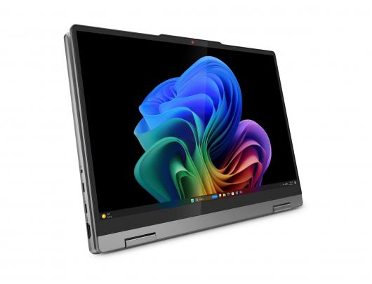 Nešiojamas kompiuteris Lenovo IdeaPad 5, 2-in-1, 14Q8X9 Touch, 14 WUXGA, Snapdragon X, X1-26-100/16GB/512GB/Qualcomm Adreno GPU/WIN11 Home/Nordic apšviesta klaviatūra, pilkas.