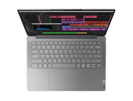 Nešiojamas kompiuteris Lenovo Yoga Slim 7 14IMH9, WUXGA ULT5-125H/16GB/512GB/Intel Arc/WIN11 Home/Nordic apšviesta klaviatūra, pilkas