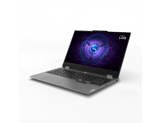 Nešiojamas kompiuteris Lenovo LOQ 15IAX9, 15.6 FHD i5-12450HX/24GB/512GB/NVIDIA GF RTX 4050 6GB/WIN11 Home/Nordic apšviesta klaviatūra, pilkas