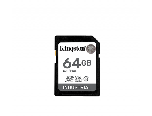 Atminties kortelė Kingston 64GB, SDHC/SDXC, greičio klasė 10, UHS-I, U3, V30, A1