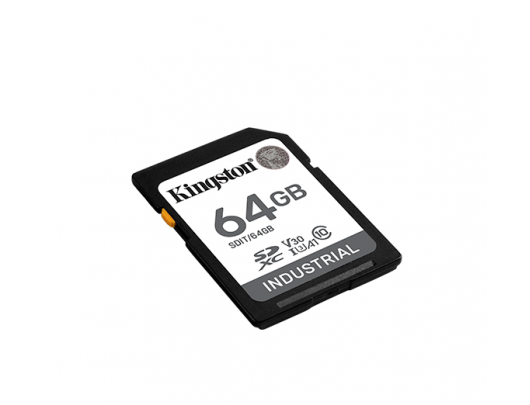 Atminties kortelė Kingston 64GB, SDHC/SDXC, greičio klasė 10, UHS-I, U3, V30, A1