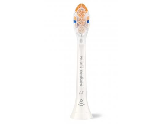 Dantų šepetėlio antgaliai Philips Sonicare Premium All-in-One HX9094/87, suaugusiems, 4 Dantų šepetėlio antgaliai, baltos