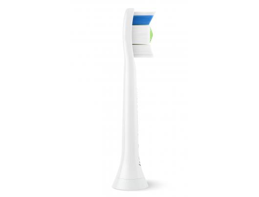 Dantų šepetėlio antgaliai Philips Sonicare Optimal White HX6068/87, suaugusiems, 8 Dantų šepetėlio antgaliai, baltos