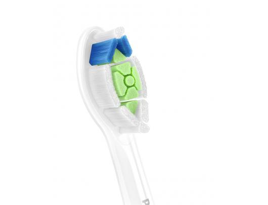 Dantų šepetėlio antgaliai Philips Sonicare Optimal White HX6068/87, suaugusiems, 8 Dantų šepetėlio antgaliai, baltos